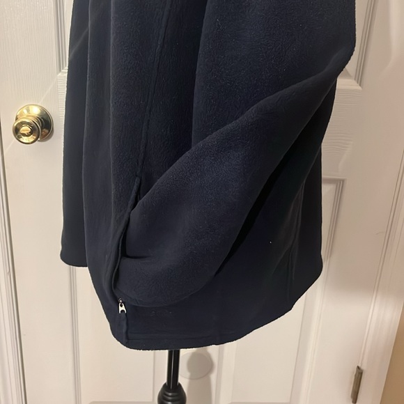 LL Bean Fleece Jacket - Navy Blue - Picture 3 of 4